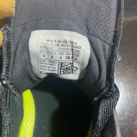 Converse Distressed Gray High-Tops - Picture 5 of 8